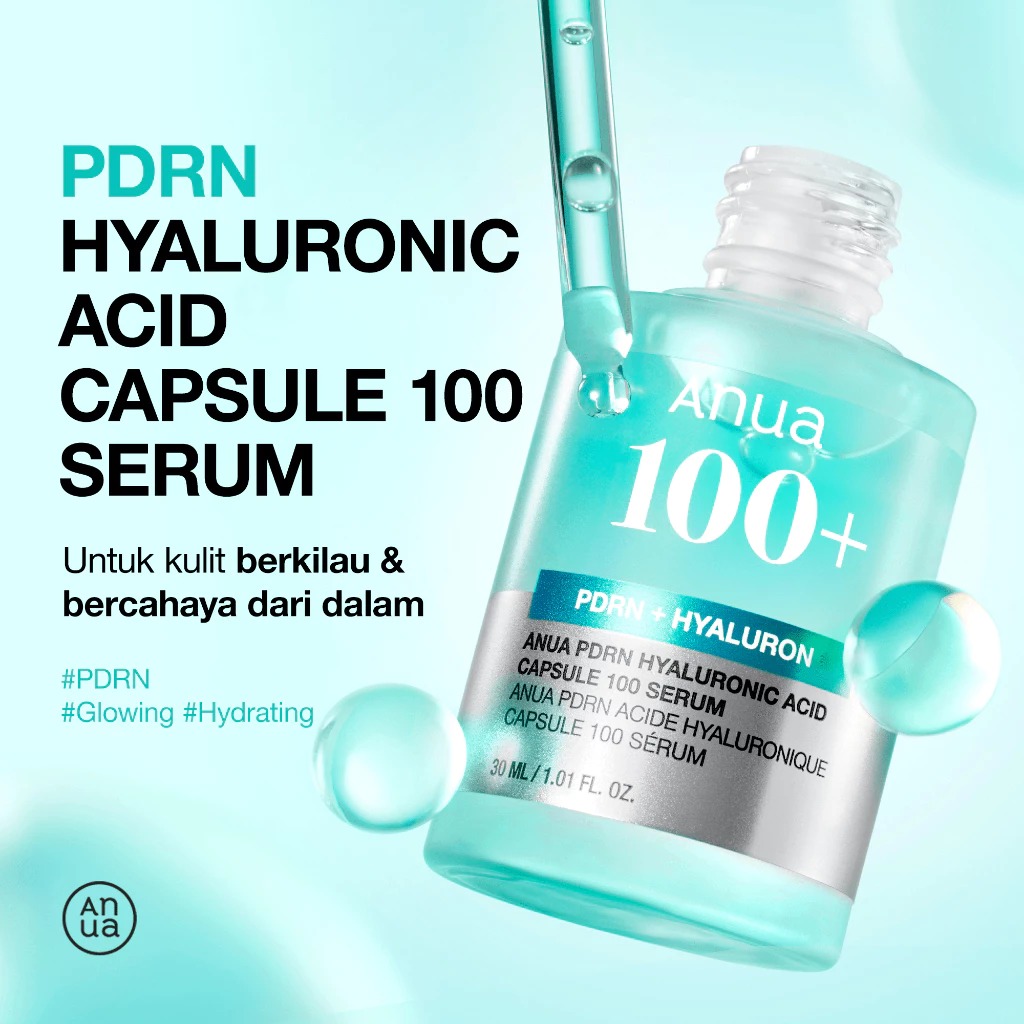 ANUA PDRN HYALURONIC ACID CAPSULE 100 SERUM 30ML