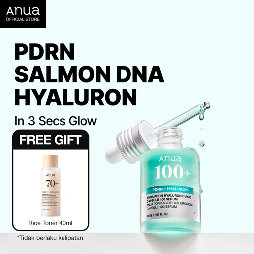 Image of ANUA PDRN HYALURONIC ACID CAPSULE 100 SERUM 30ML