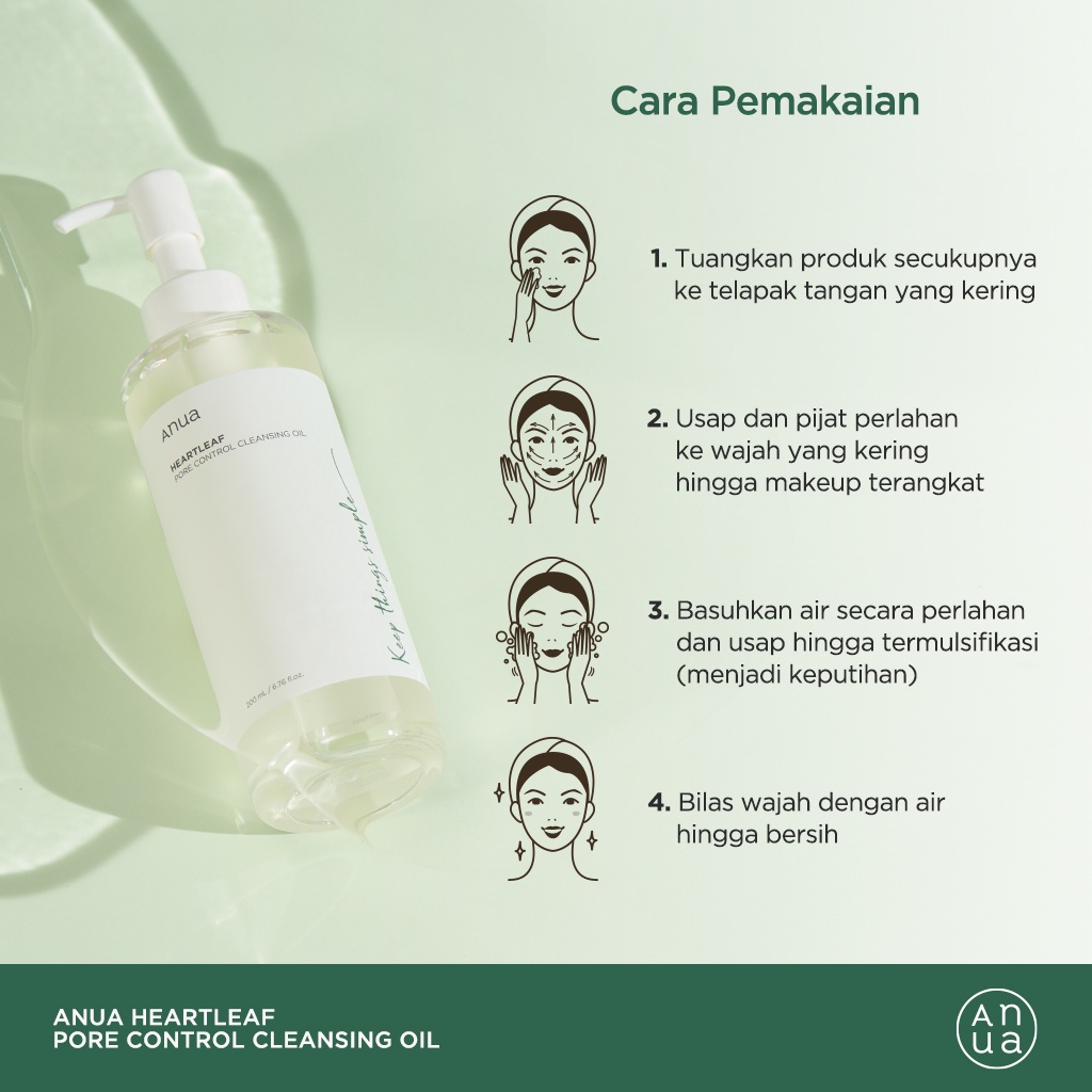 ANUA Heartleaf Pore Control Cleansing Oil
