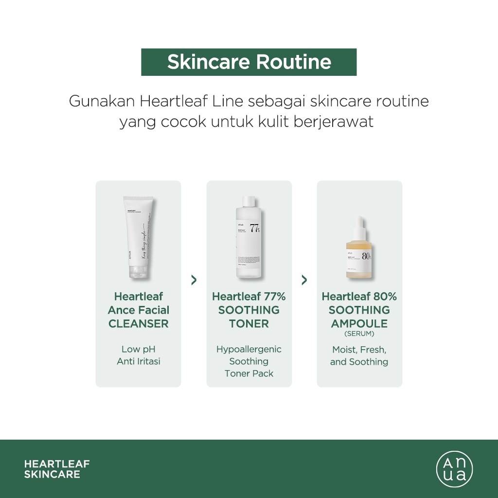 ANUA Heartleaf 80% Soothing Ampoule (Serum) 30ml