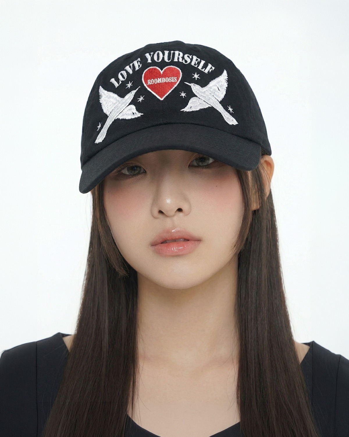 Love Yourself Cap  (Black) 
