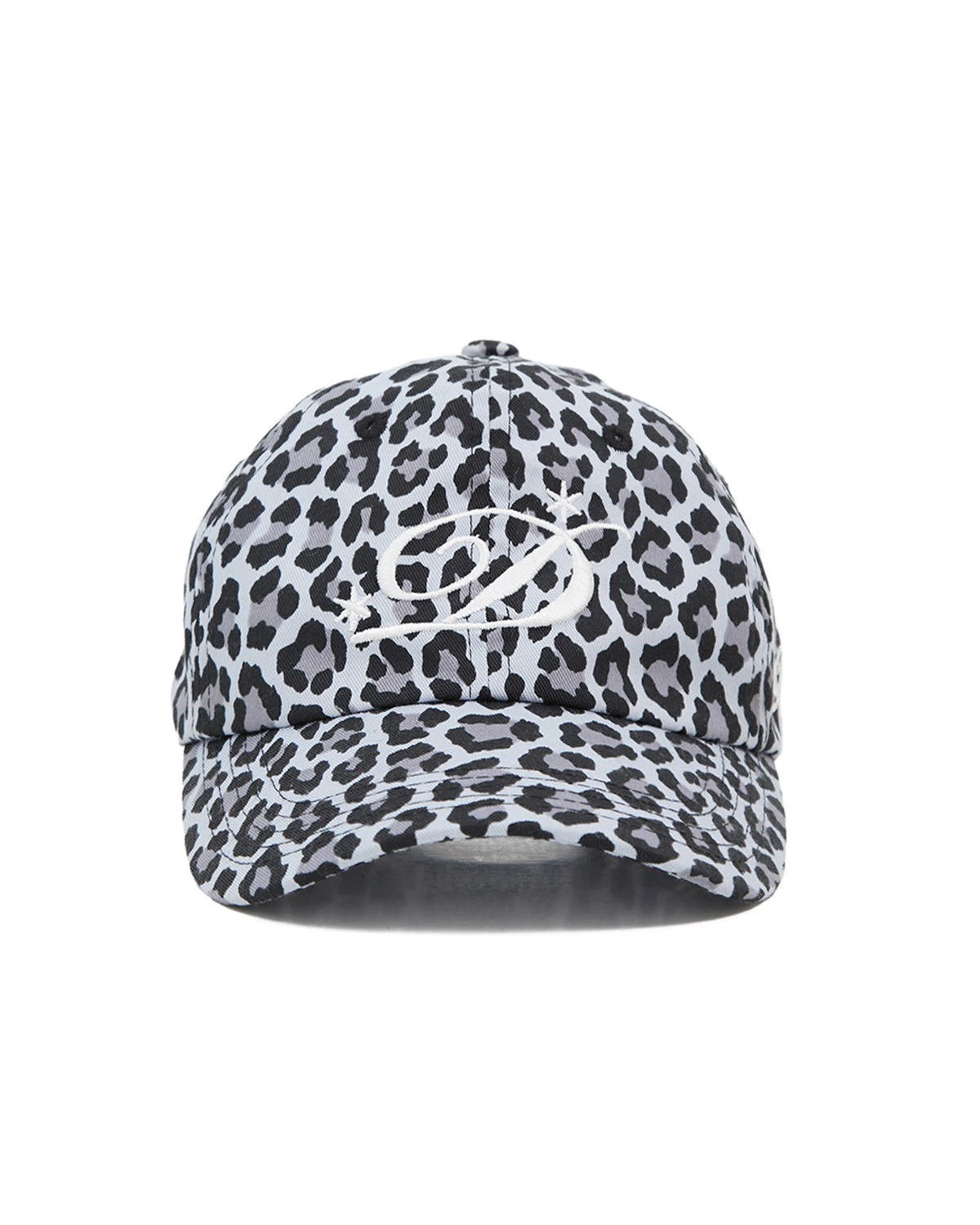 D Logo Cap (Leopard White)
