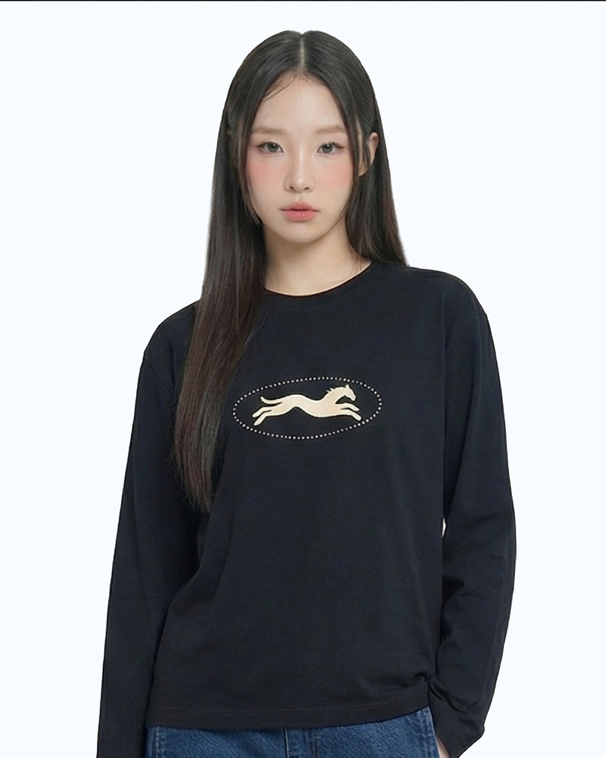 Horse Long Sleeves_Black