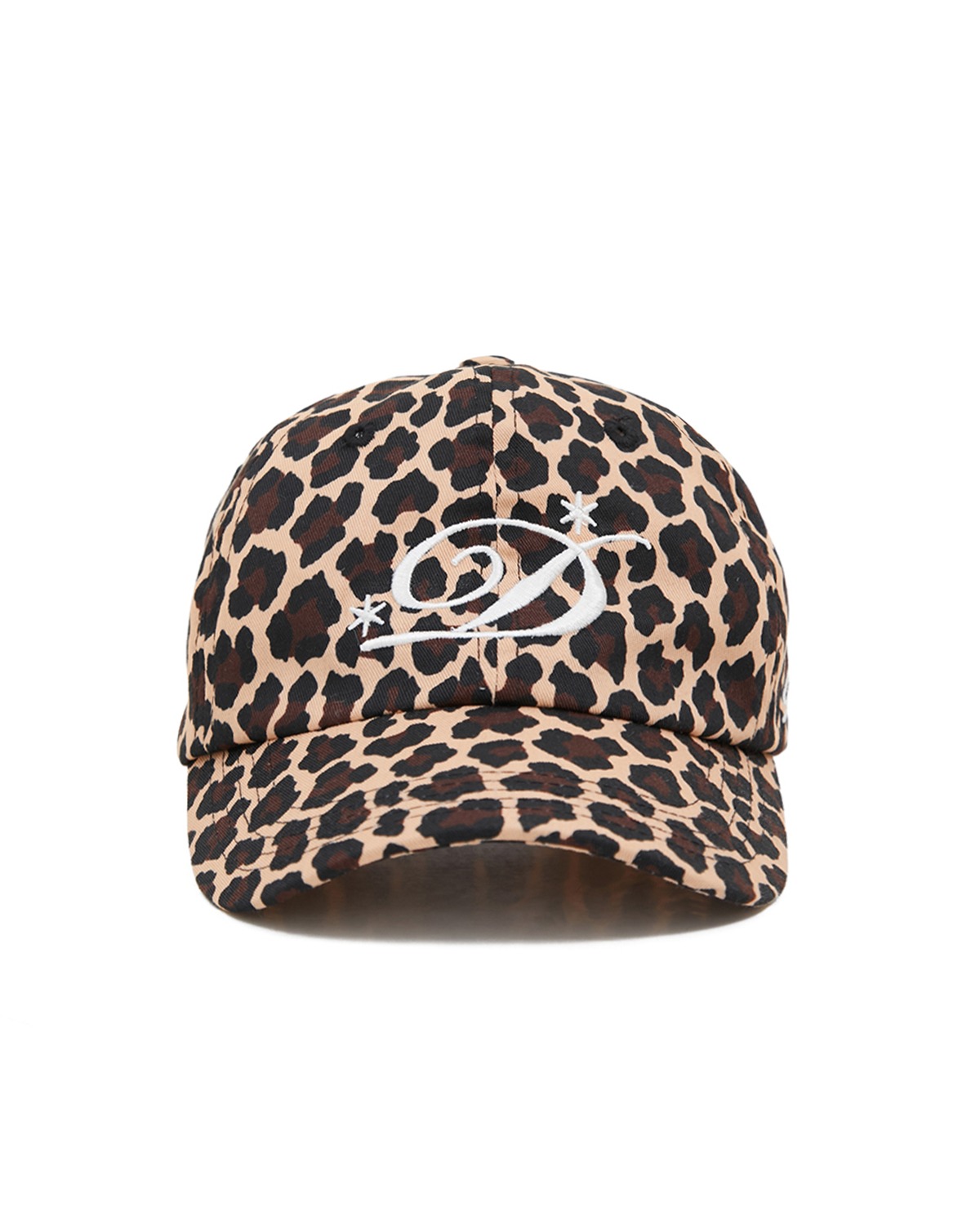 D Logo Cap (Leopard Brown)
