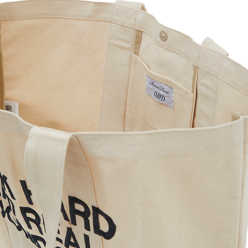 Work Hard Stay Real Bag (Beige)