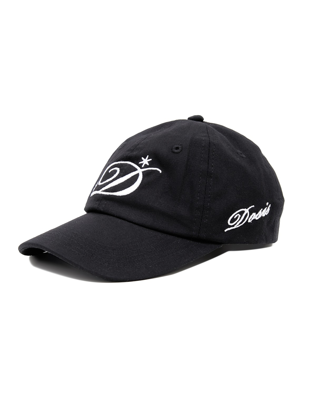 D Logo Cap (Black) 