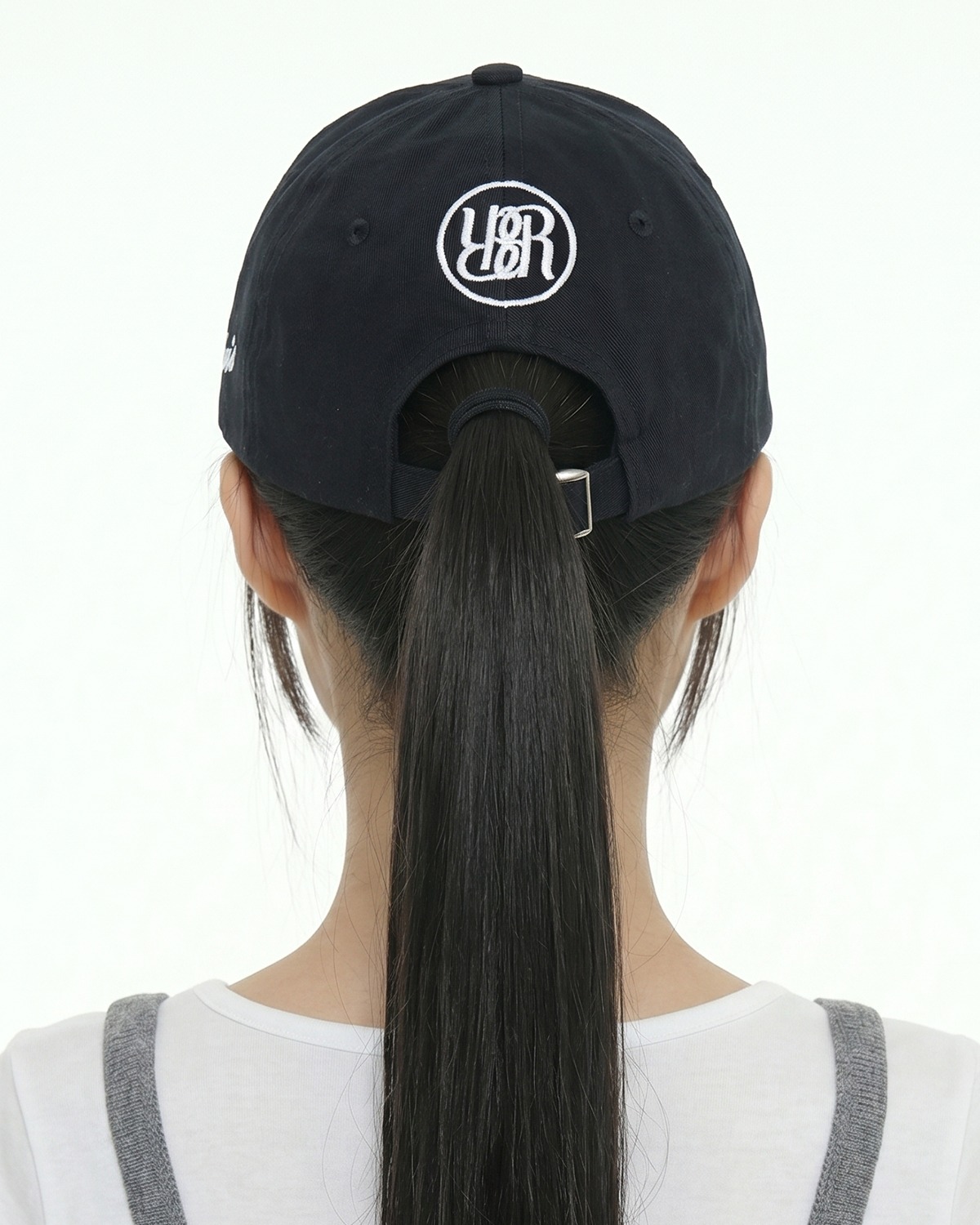 D Logo Cap (Black) 