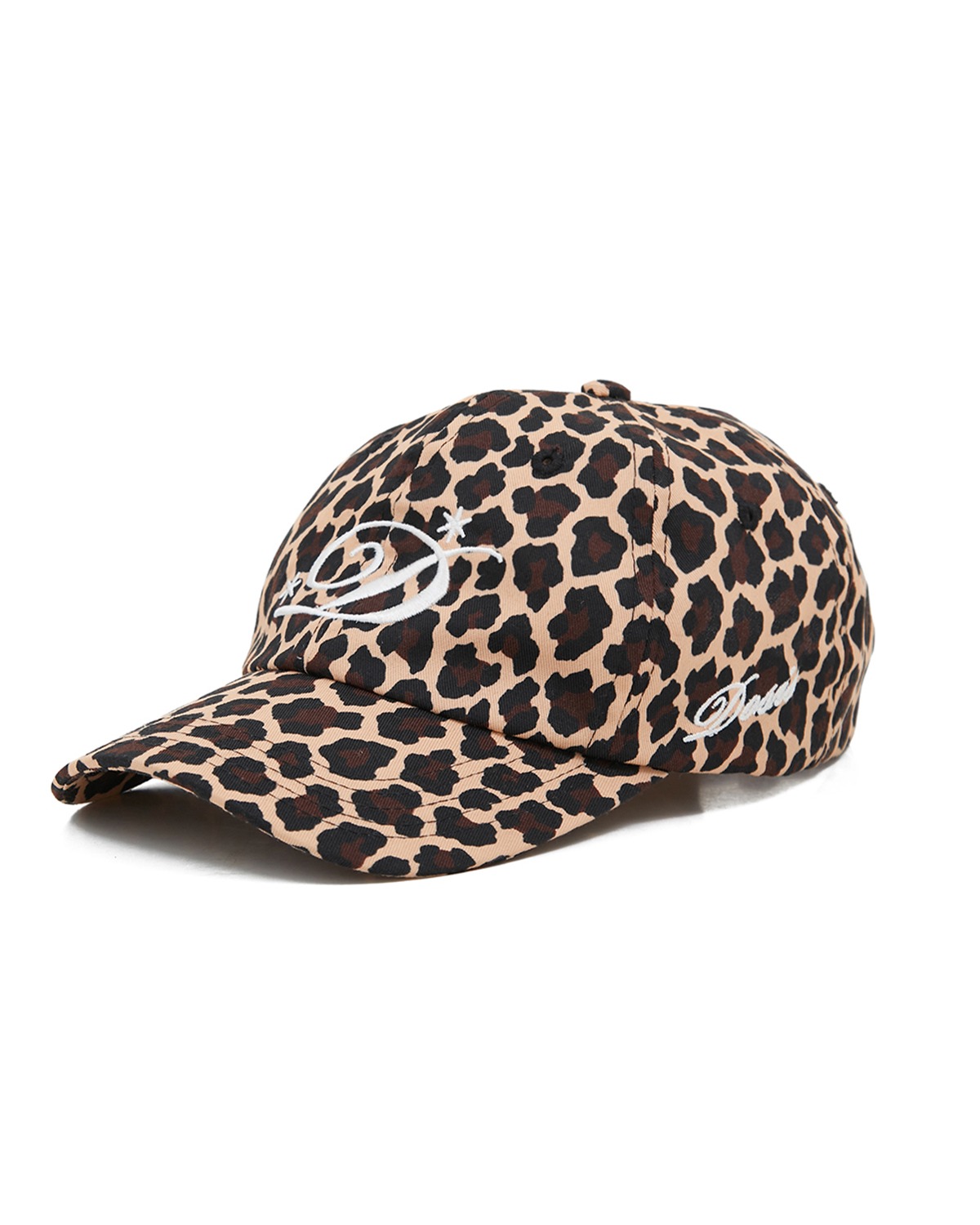D Logo Cap (Leopard Brown)