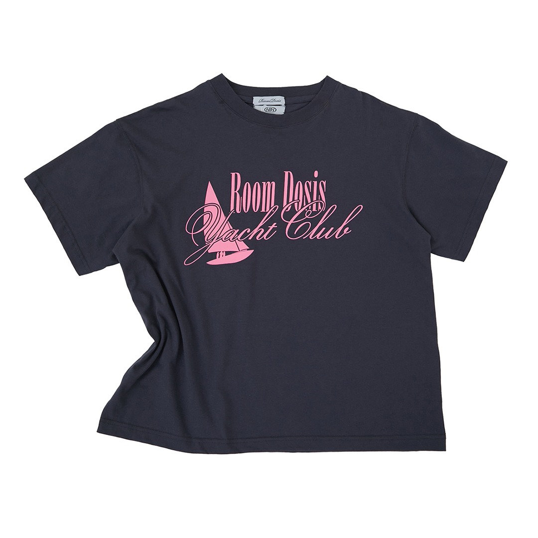 Yacht Club Sailing T-shirt (Charcoal)
