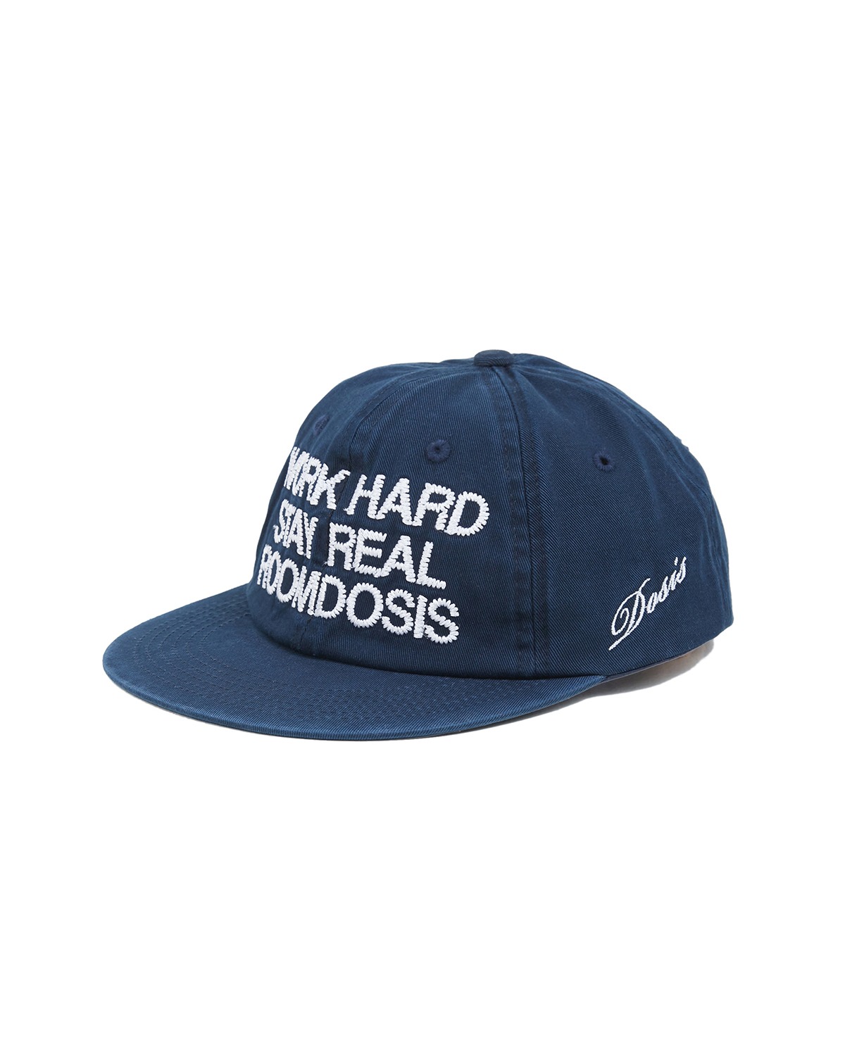Work Hard Stay Real Cap (Blue)