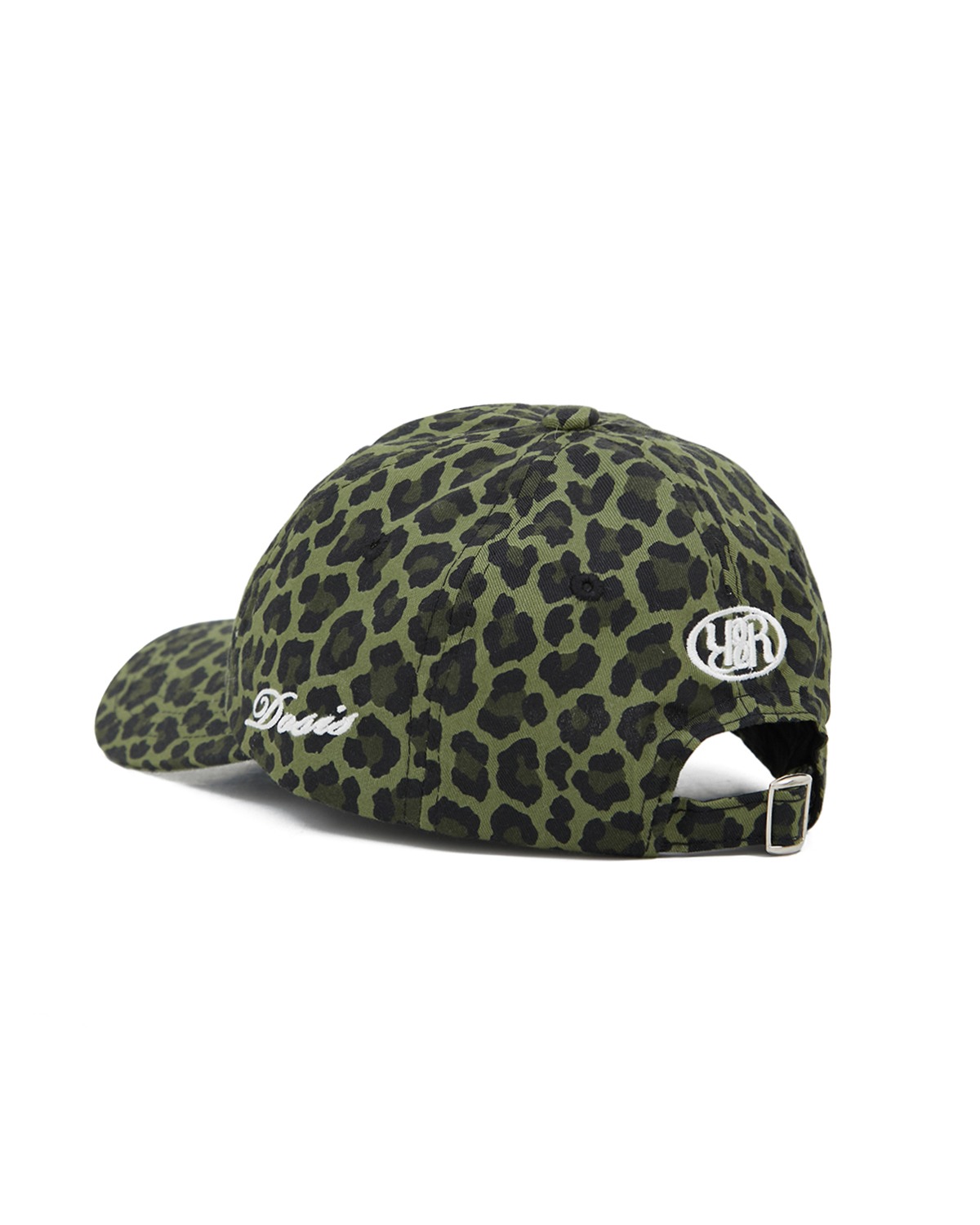 D Logo Cap (Leopard Green)