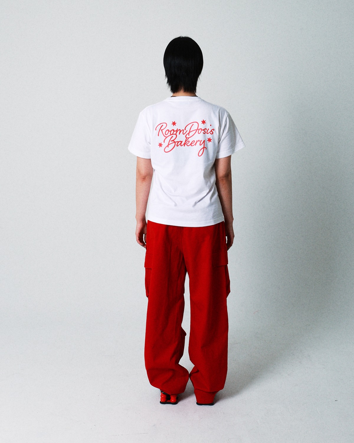 Bakery Club T-shirt (White Red)
