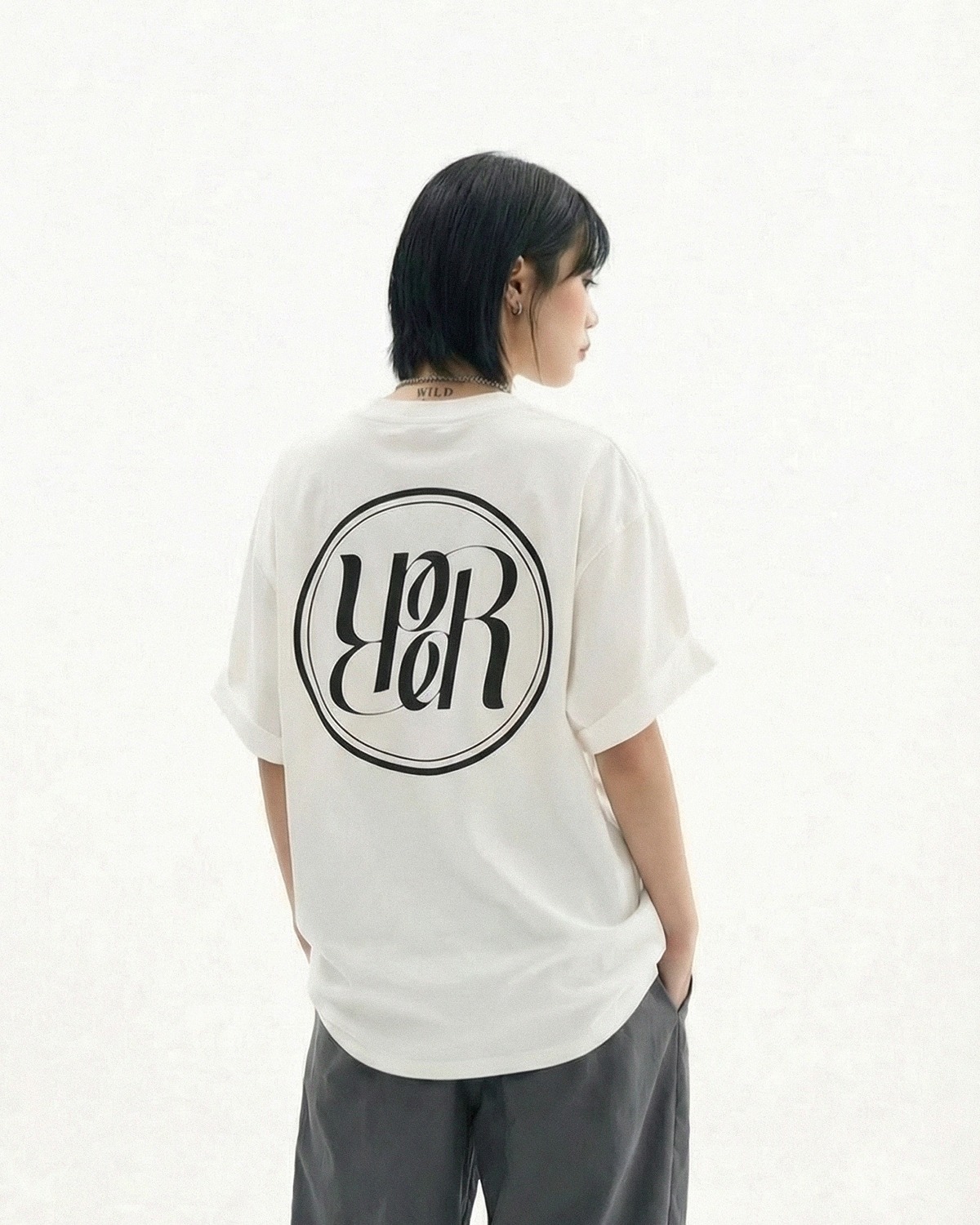Logo Short Sleeves T-shirt (White)