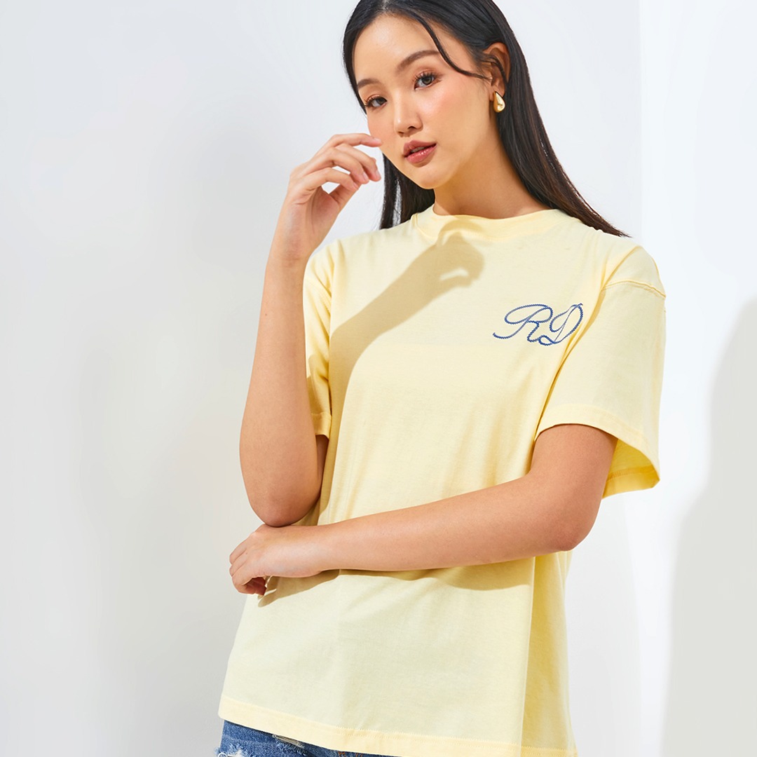 Yacht Club Rope T-shirt (Lemon)