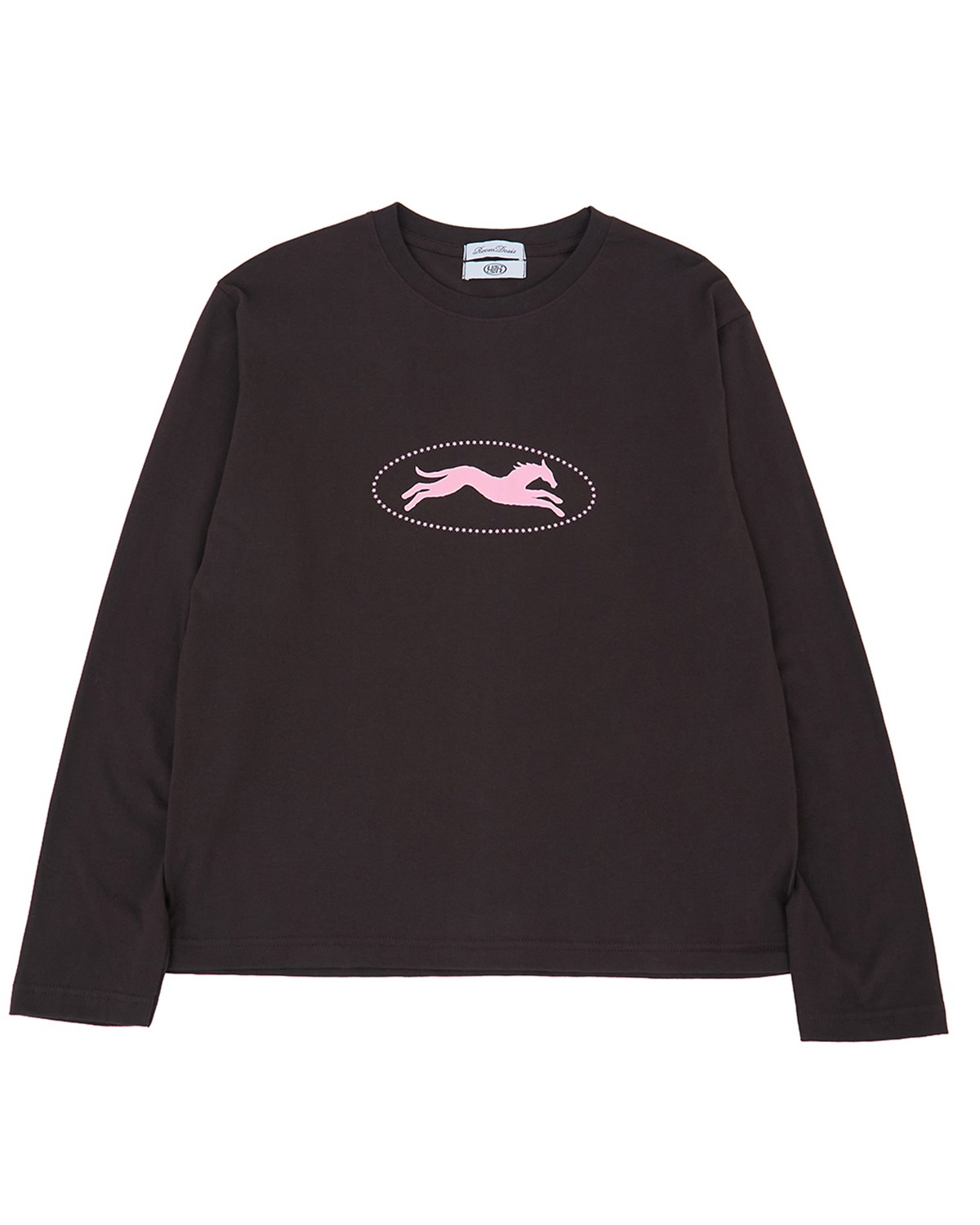 Horse Long Sleeves_Coffee
