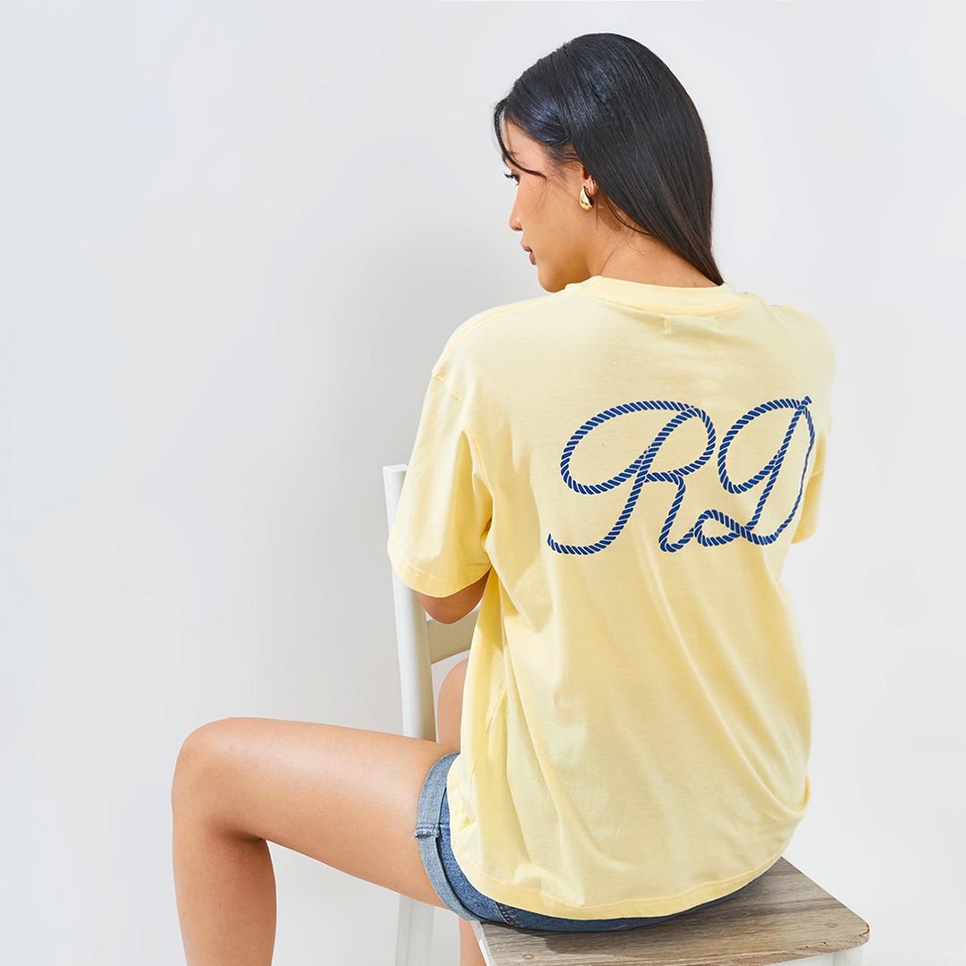 Yacht Club Rope T-shirt (Lemon)
