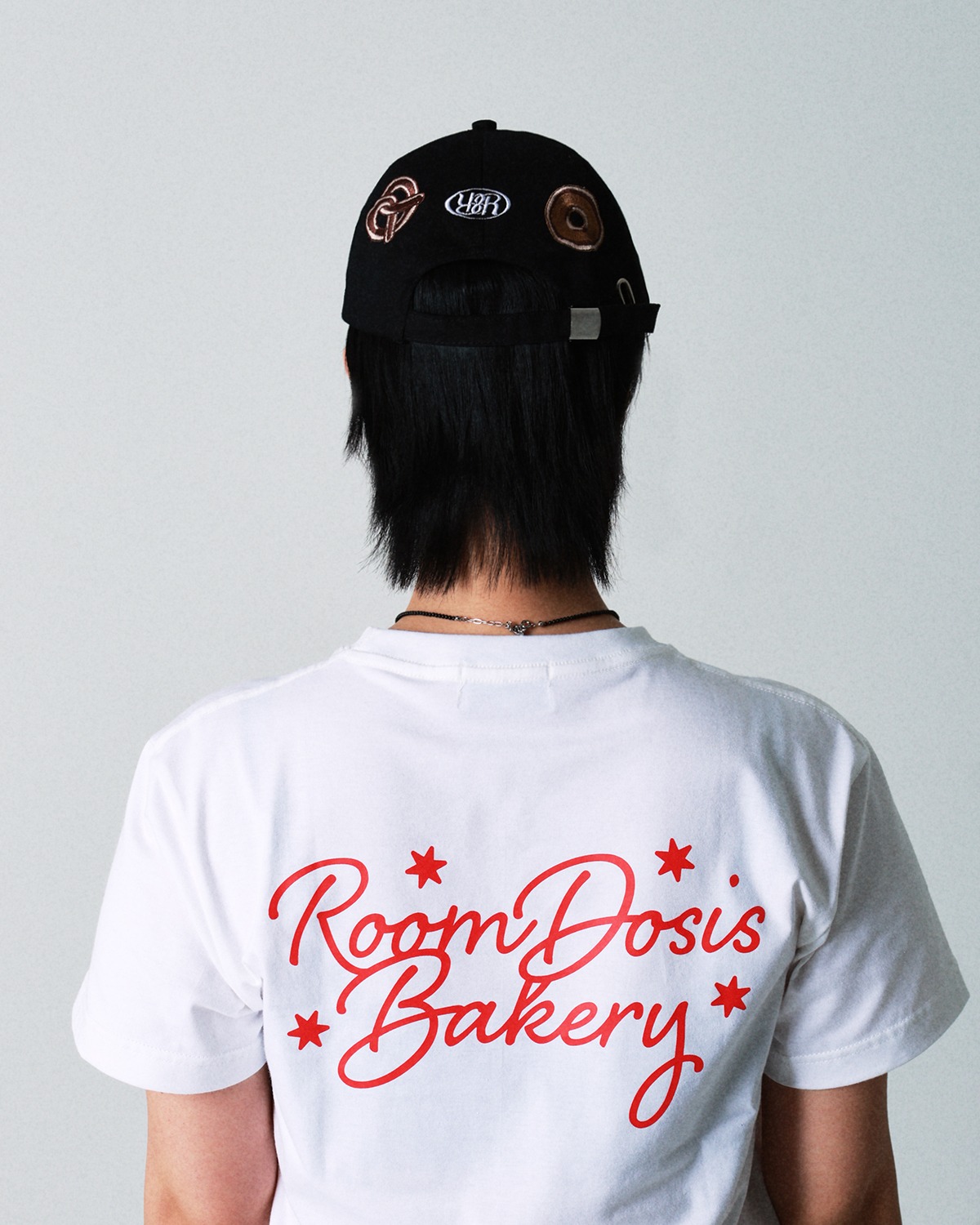 Bakery Club T-shirt (White Red)