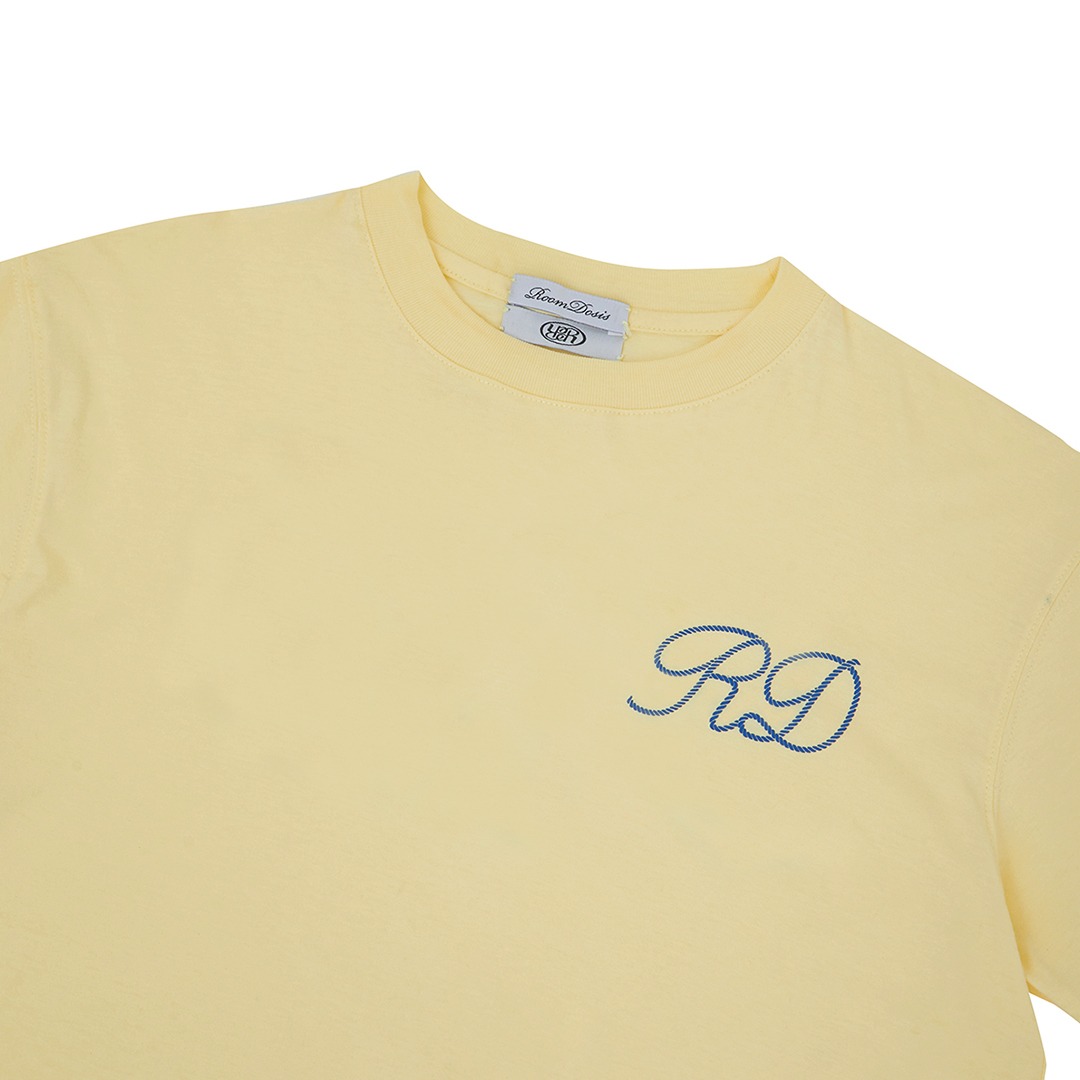 Yacht Club Rope T-shirt (Lemon)