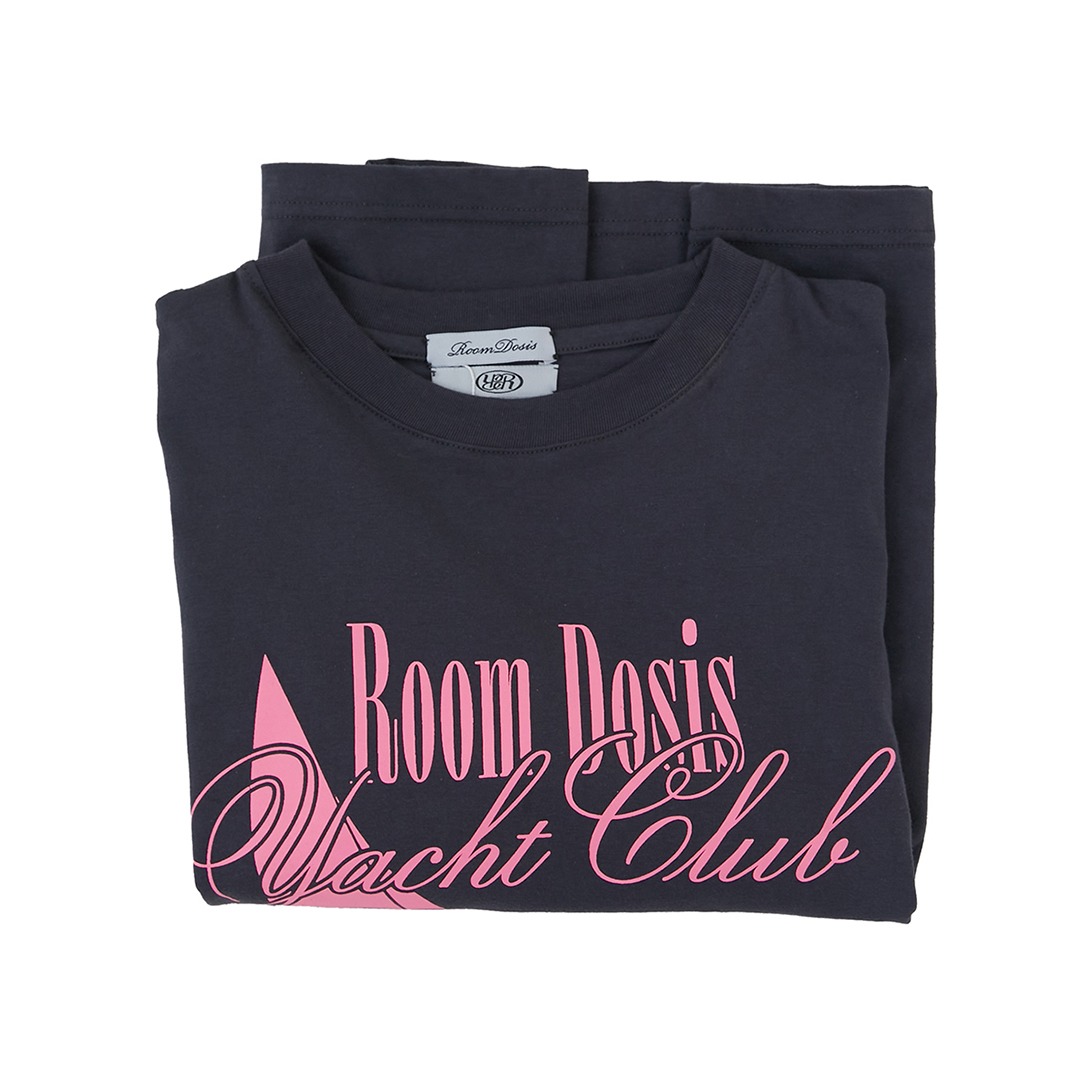 Yacht Club Sailing T-shirt (Charcoal)