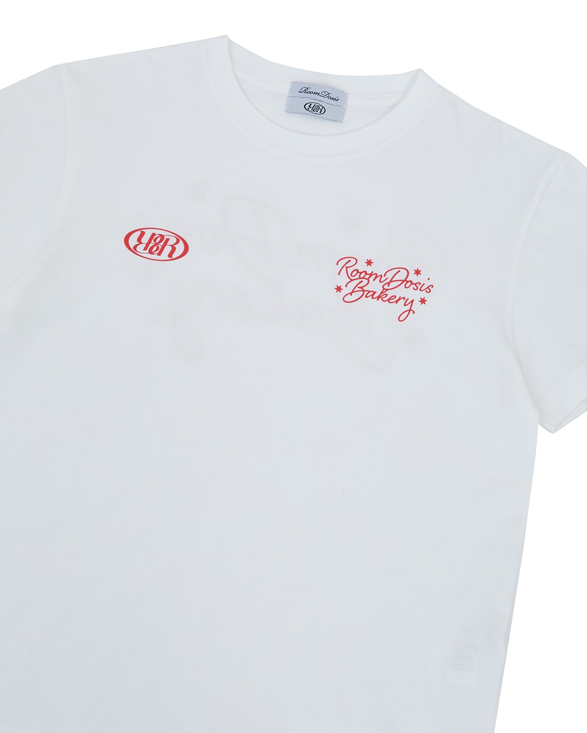 Bakery Club T-shirt (White Red)