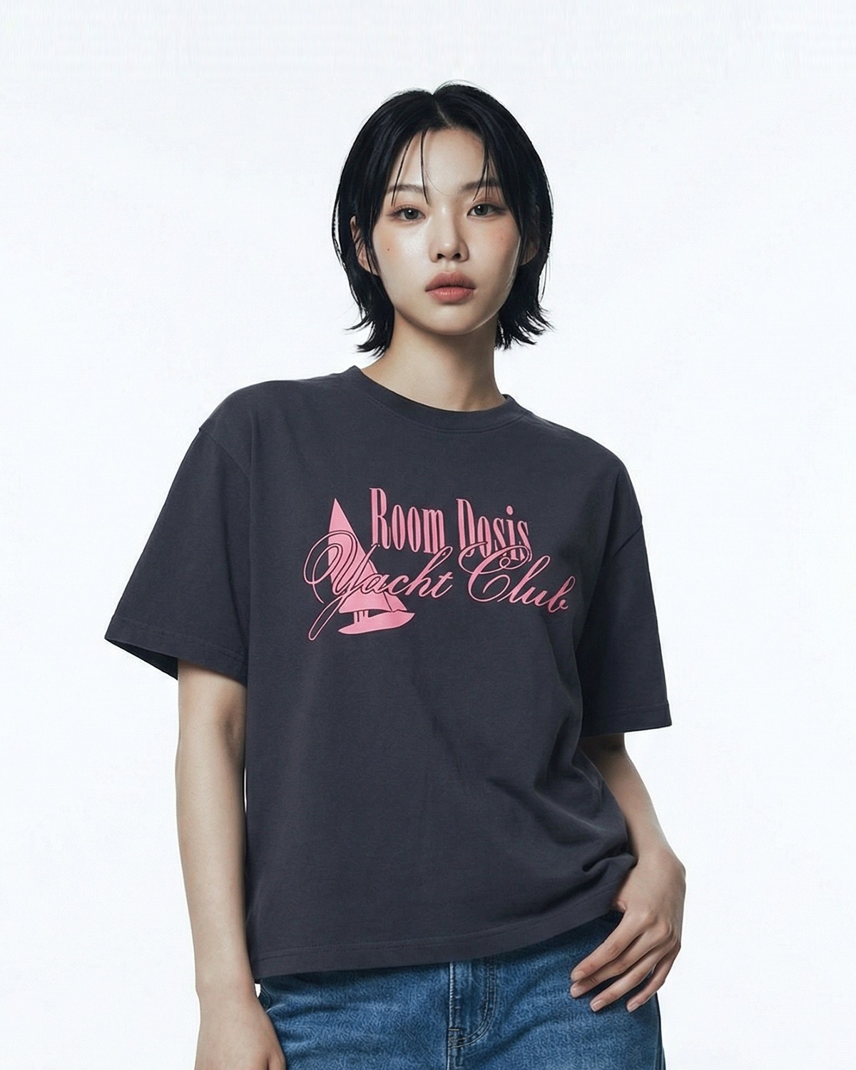 Yacht Club Sailing T-shirt (Charcoal)