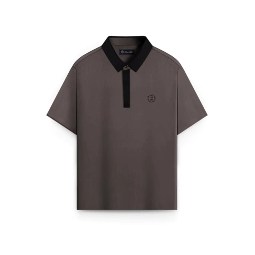 Image of RUCAS TAILOR POLO SHIRT BROWN - M