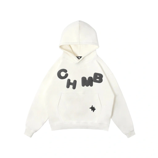 Image of HOODIE CHAMBREDELAVAIN BASIC WHITE - L, XL