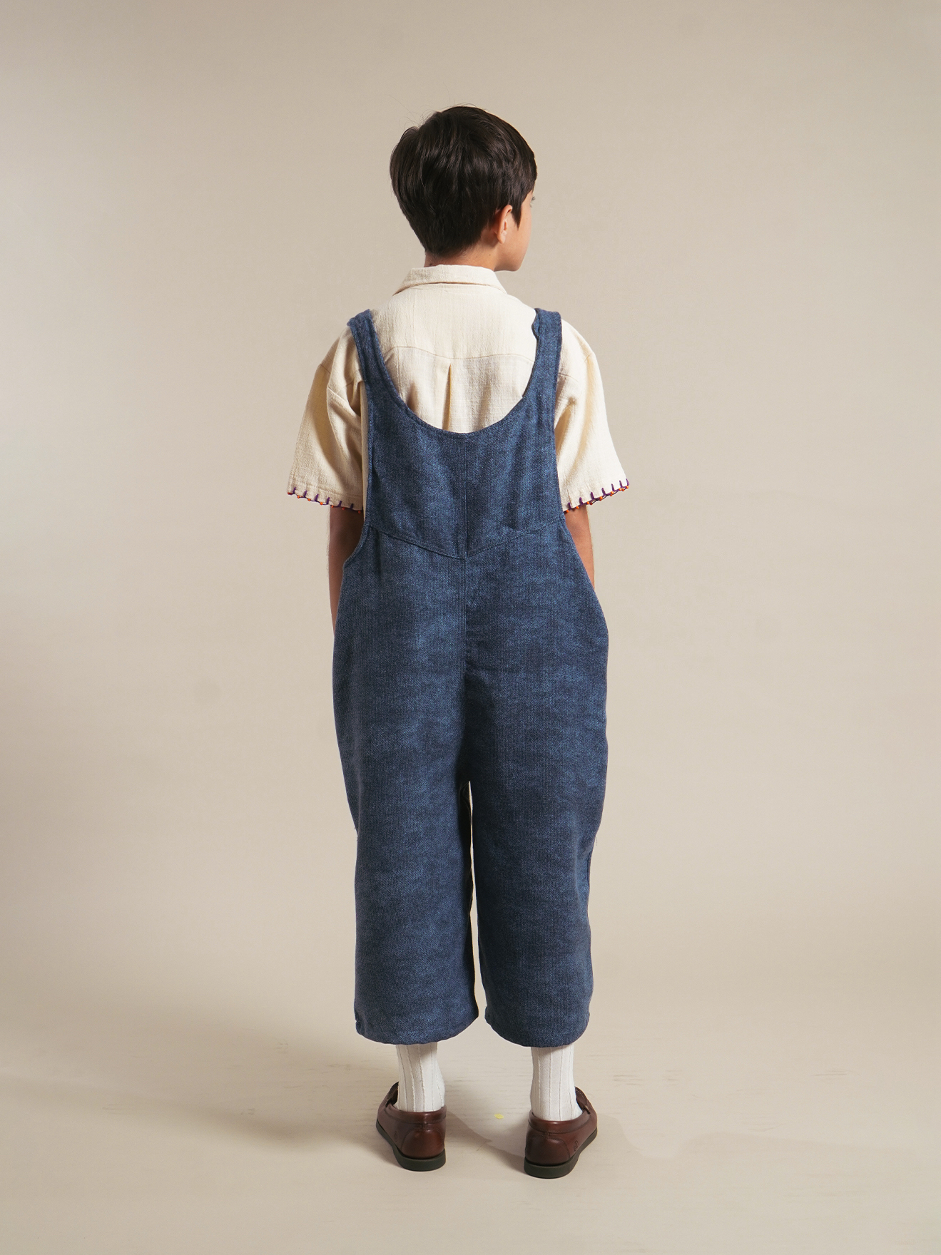 SABINE AND HEEM - TOKYO Tweed Overall - Denim - Kids Overall