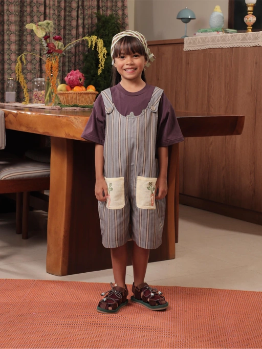 SABINE AND HEEM x KARROT - ALLY Twill Overall - Girls Overall
