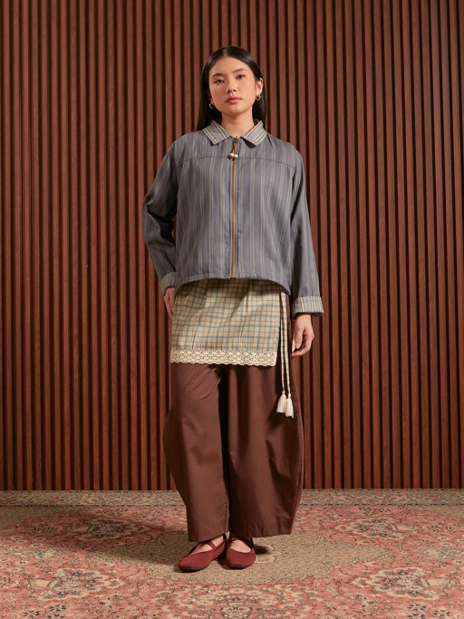 SABINE AND HEEM x KARROT - TOBB Collar Twill Jacket - Atasan Jaket Reversible Dewasa