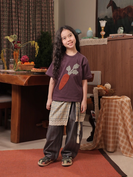 SABINE AND HEEM x KARROT - CARROT Cotton Tee - Kids T-Shirt