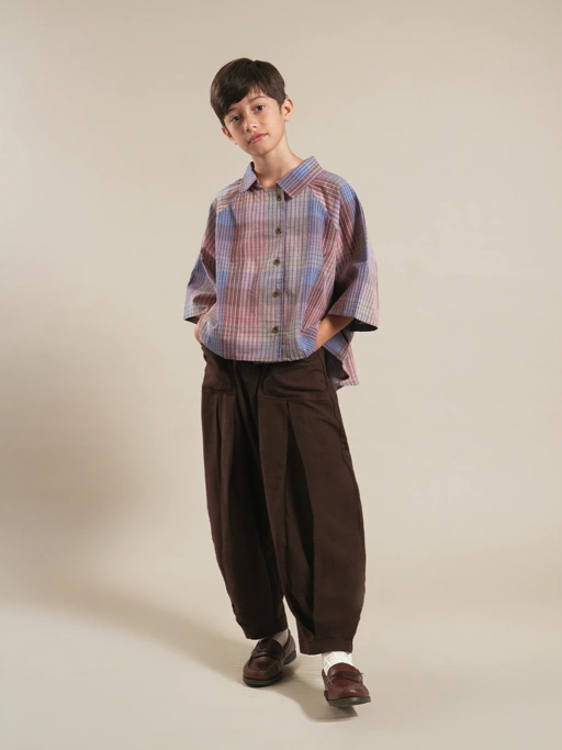 SABINE AND HEEM - GUMPY Big Pants - Mahogany - Kids Long Pants