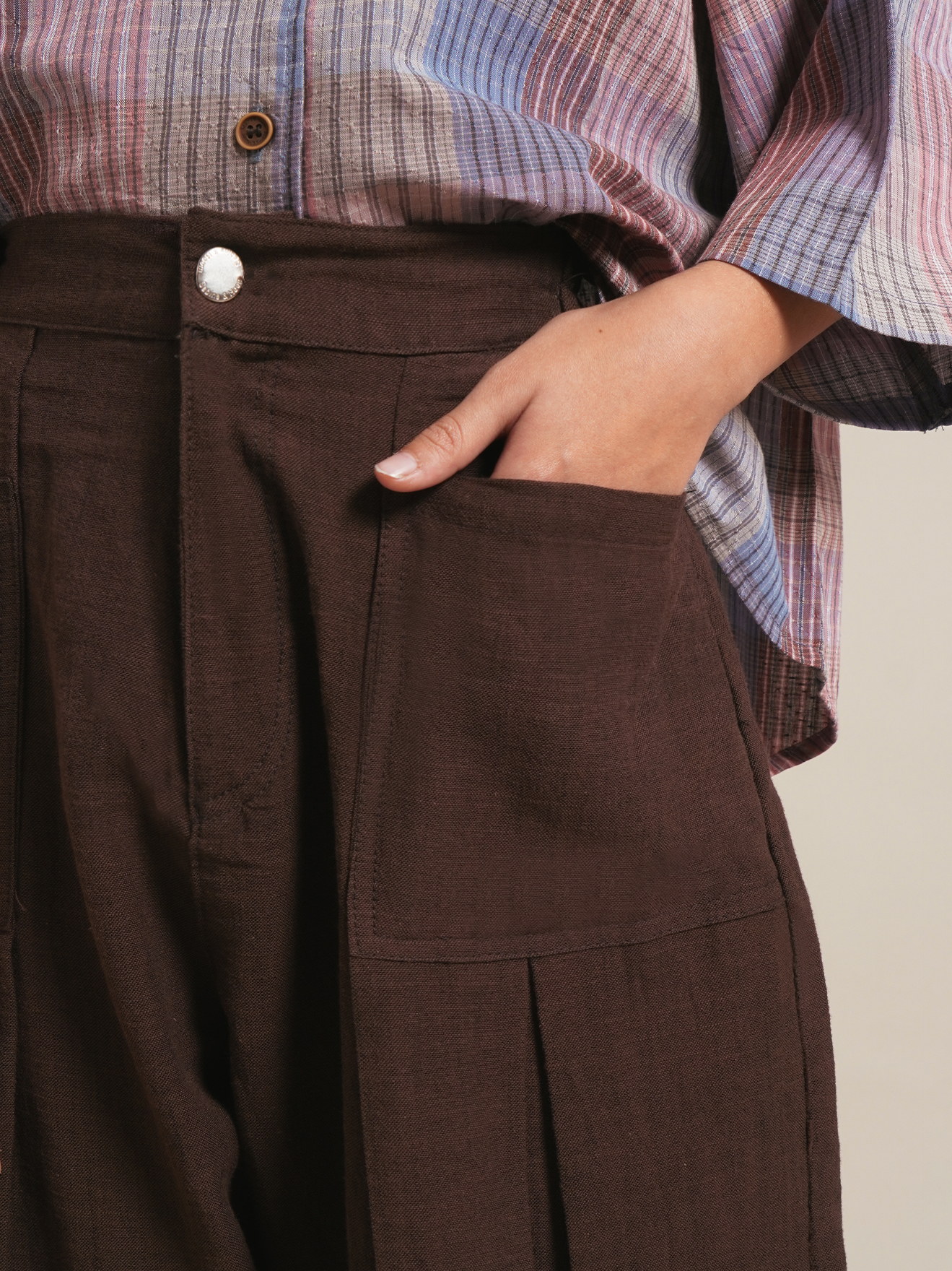 SABINE AND HEEM - GUMPY Big Pants - Mahogany - Kids Long Pants