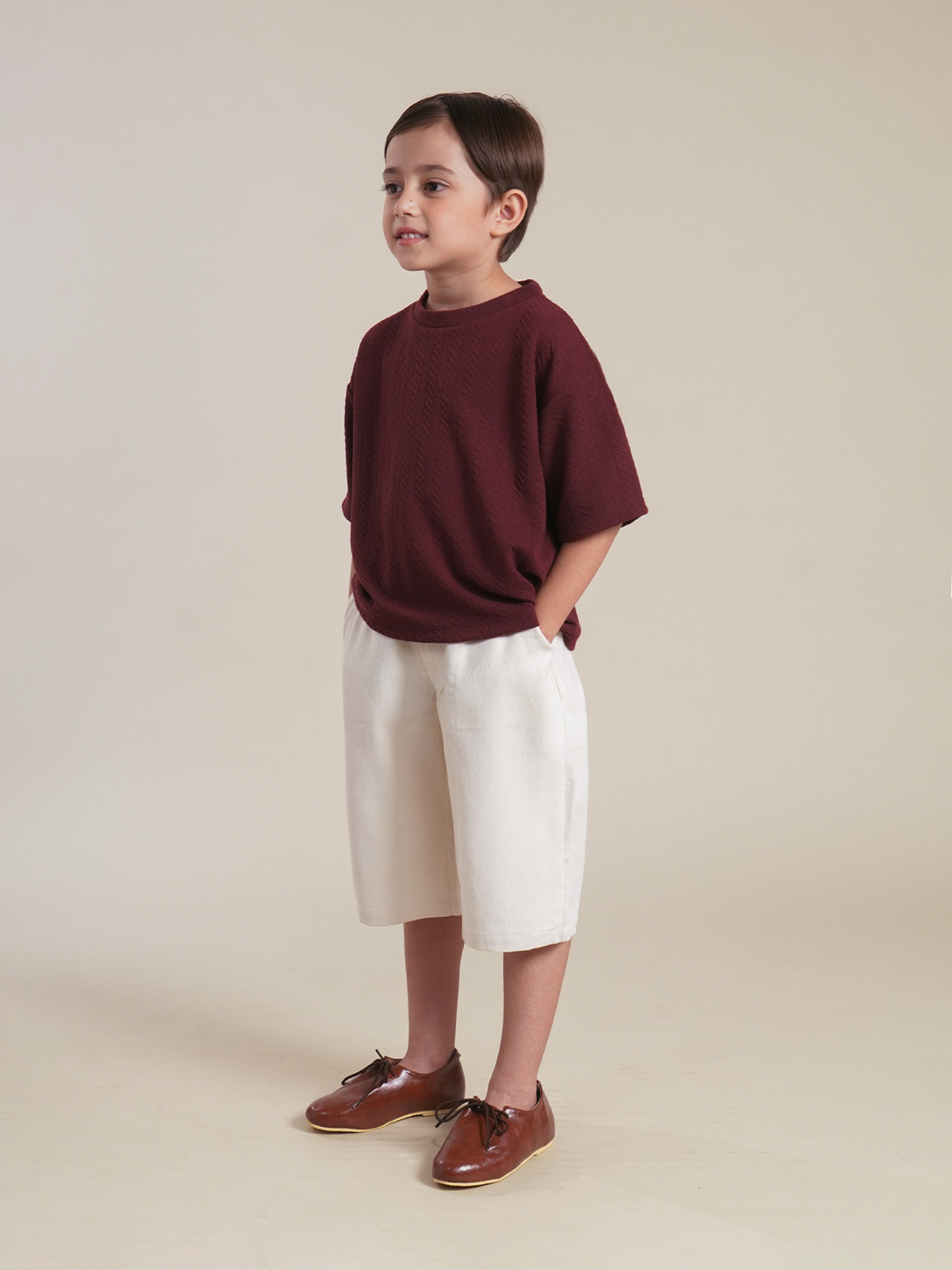 SABINE AND HEEM - MALLORCA George Pants - Broken White - Kids Pants