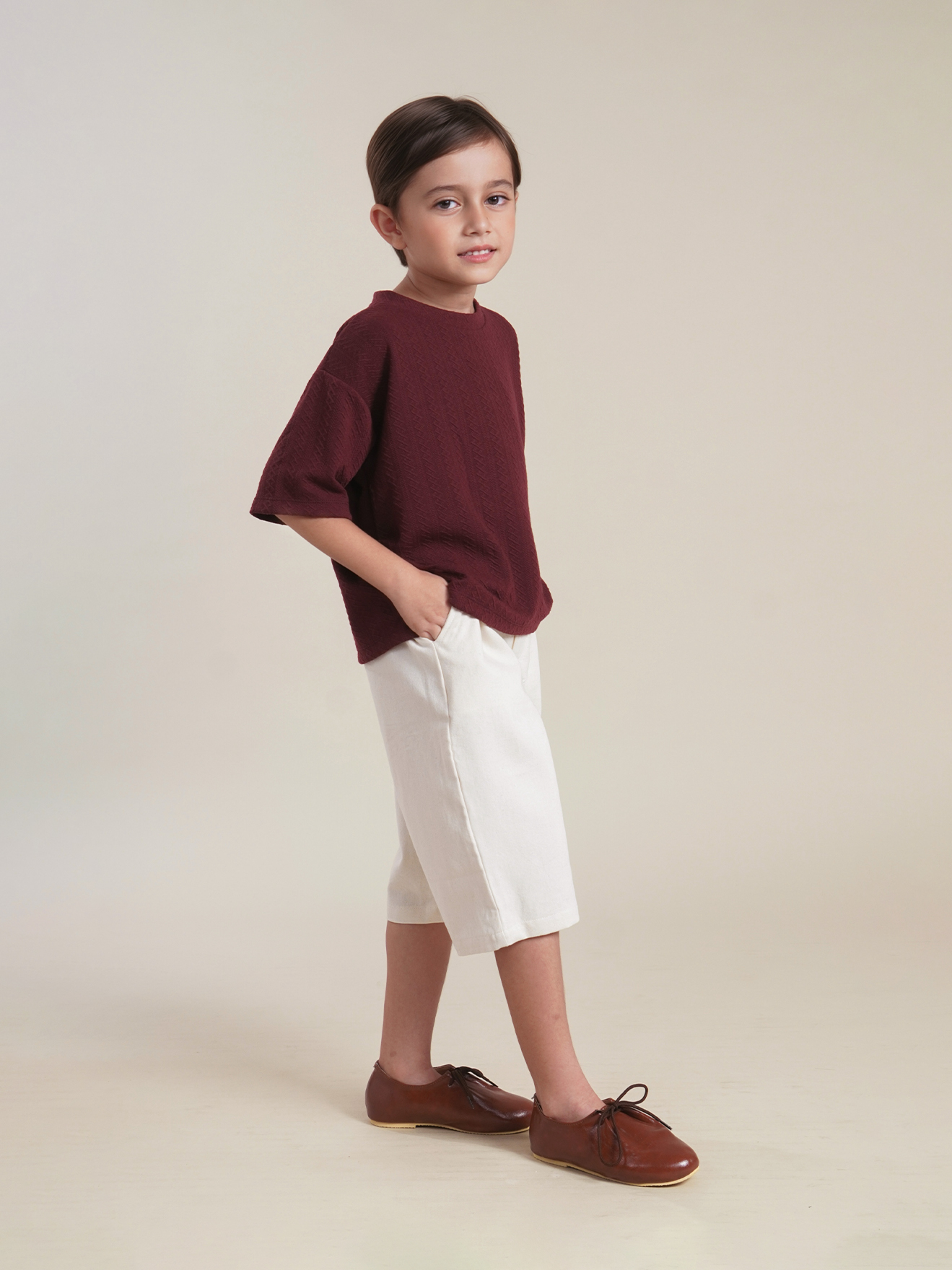 SABINE AND HEEM - MALLORCA George Pants - Broken White - Kids Pants