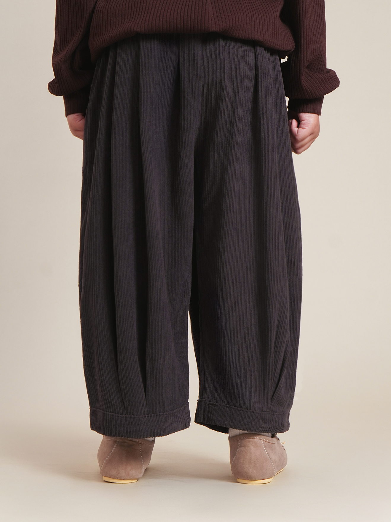SABINE AND HEEM - MINNO Balloon Pants - Black Grey - Kids Balloon Pants