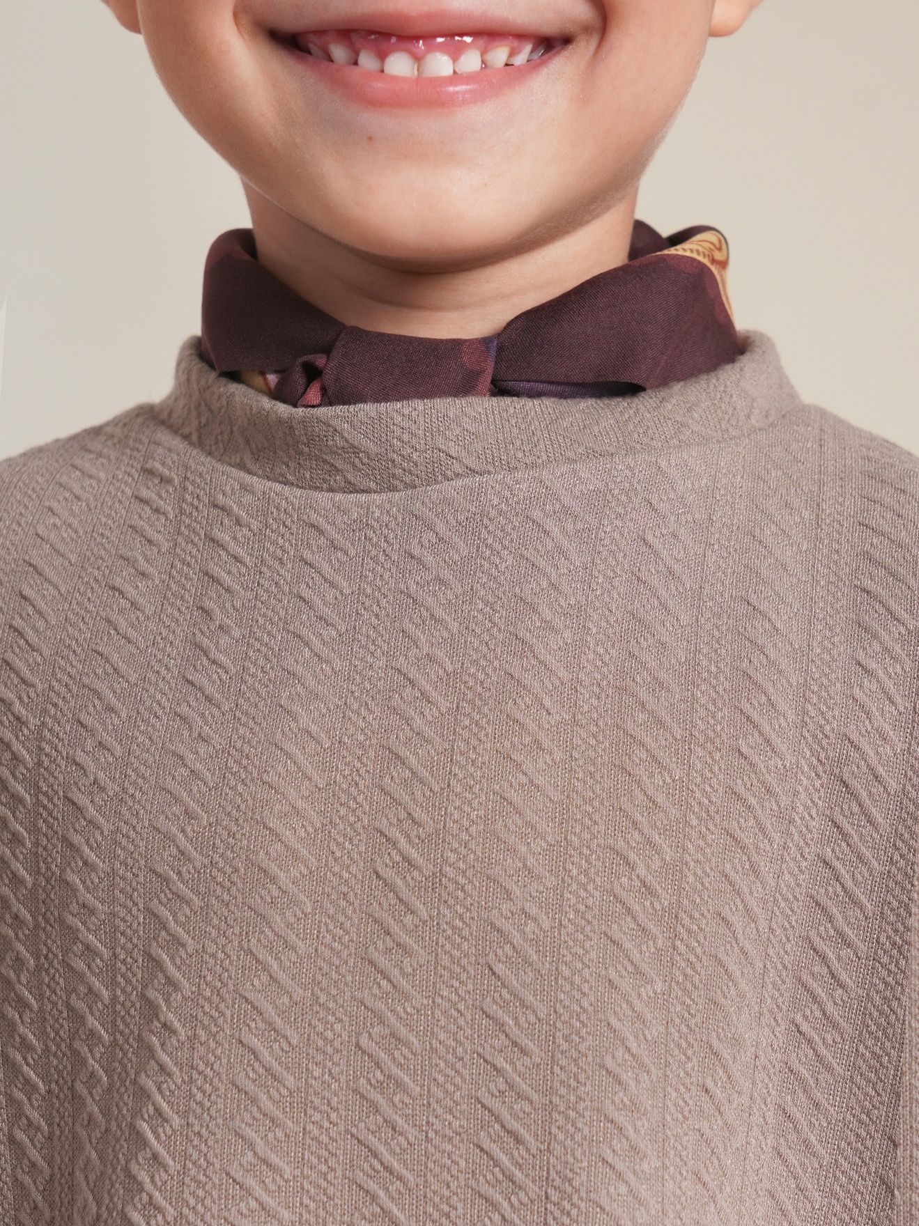 SABINE AND HEEM - TED Ribbed Shirt - Brown - Kids T-Shirt Tops