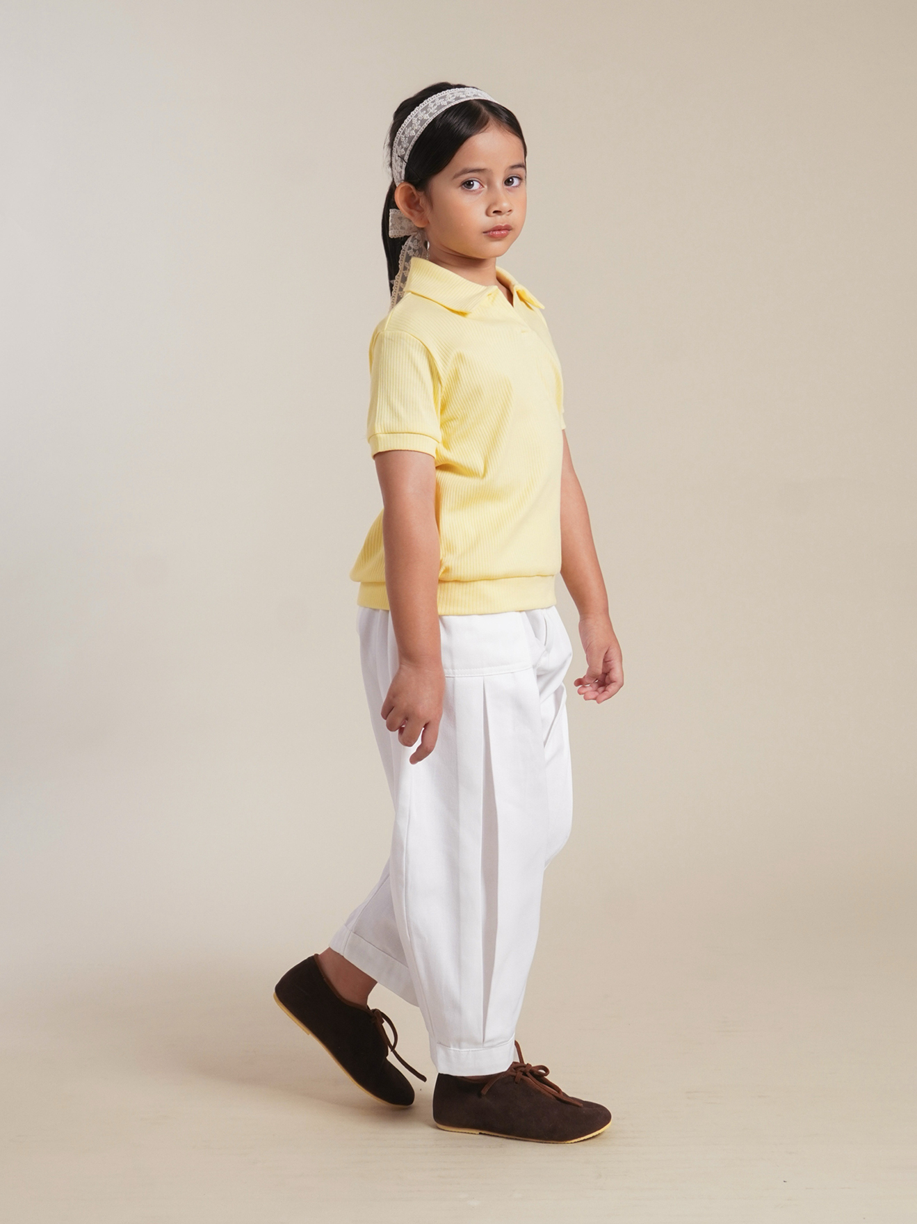 SABINE AND HEEM - GUMPY Big Pants - White - Kids Pants