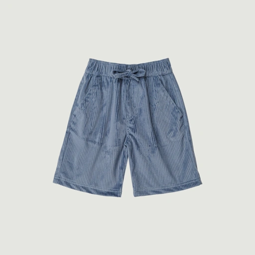 Image of SABINE AND HEEM - MALO Bermuda Corduroy Short - Blue - Kids Short