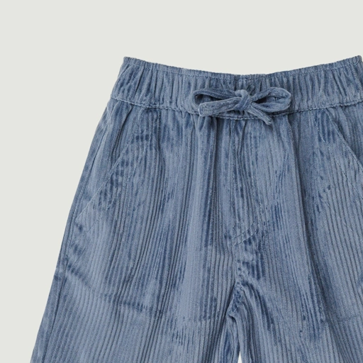 Image of SABINE AND HEEM - MALO Bermuda Corduroy Short - Blue - Kids Short