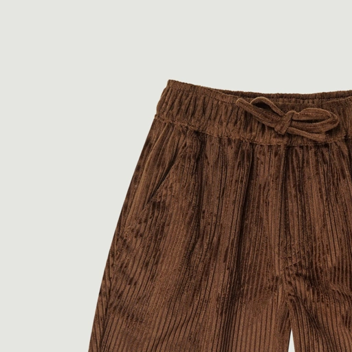 Image of SABINE AND HEEM - MALO Bermuda Corduroy Short - Brown - Kids Short