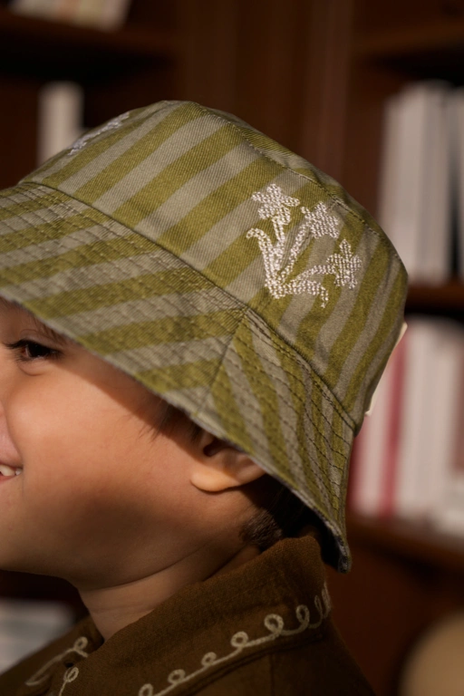 Image of RAN X SABINE AND HEEM - TWILL Bucket Hat - Kids Hat