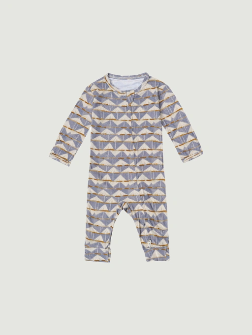 Image of SABINE AND HEEM - TAAM TAAM SLEEPSUIT - Mountain - Cotton Bamboo Baby Wear