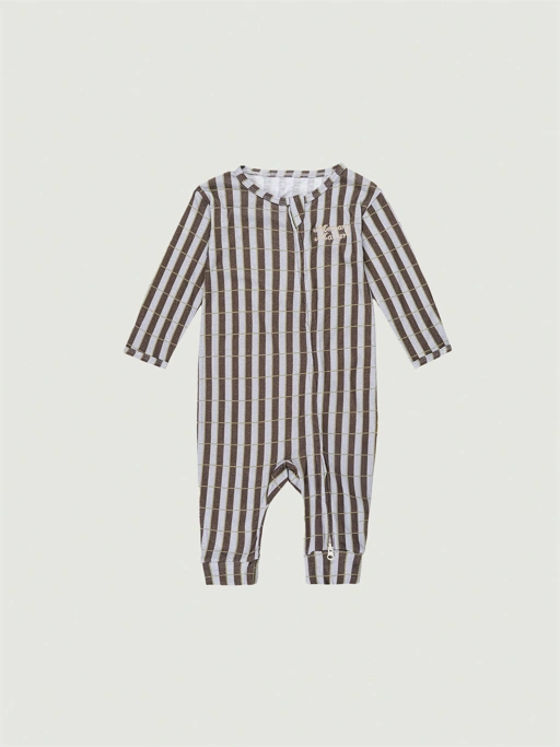Image of RAN X SABINE AND HEEM - MEMORY MAKERS Cotton Bamboo Baby Sleepsuit - Baby Sleepsuit