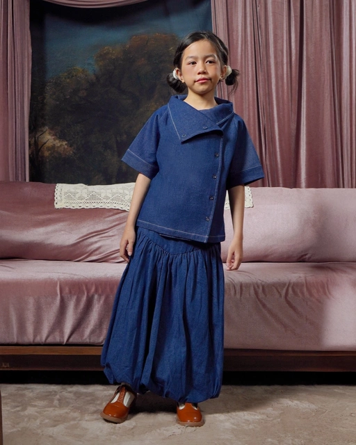 Image of SABINE AND HEEM - AIMEE Denim Skirt Ballon Kids - Skirt Kids