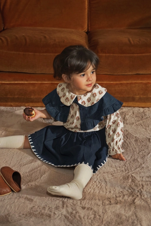 Image of SABINE AND HEEM - ORCHID DE LUNE - LUCIE Detachable Collar Blouse - Girls Blouse