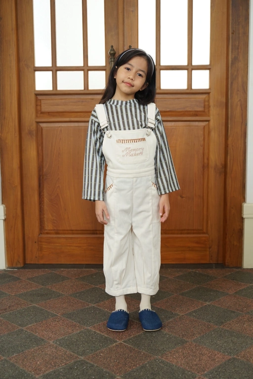 Image of RAN X SABINE AND HEEM - MEMORY MAKERS Overall - Kids Corduroy Overall