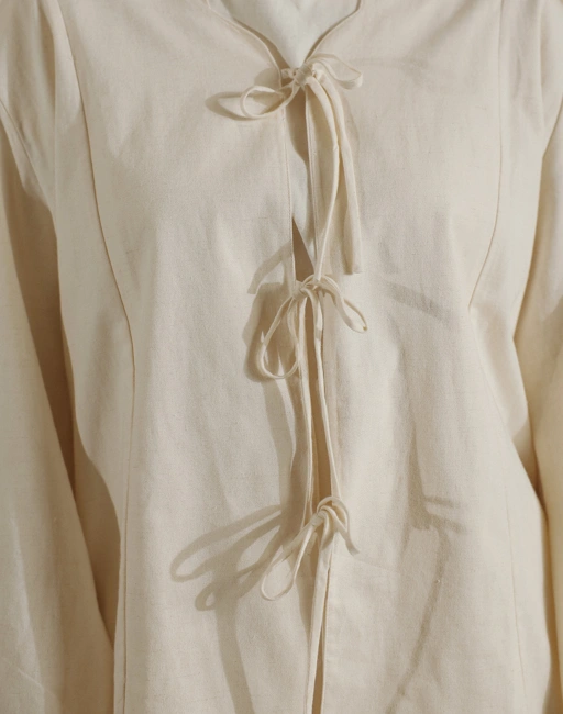 Image of SABINE AND HEEM - RAYNE Cotton Set Adult - Broken White - Blouse Set Adult