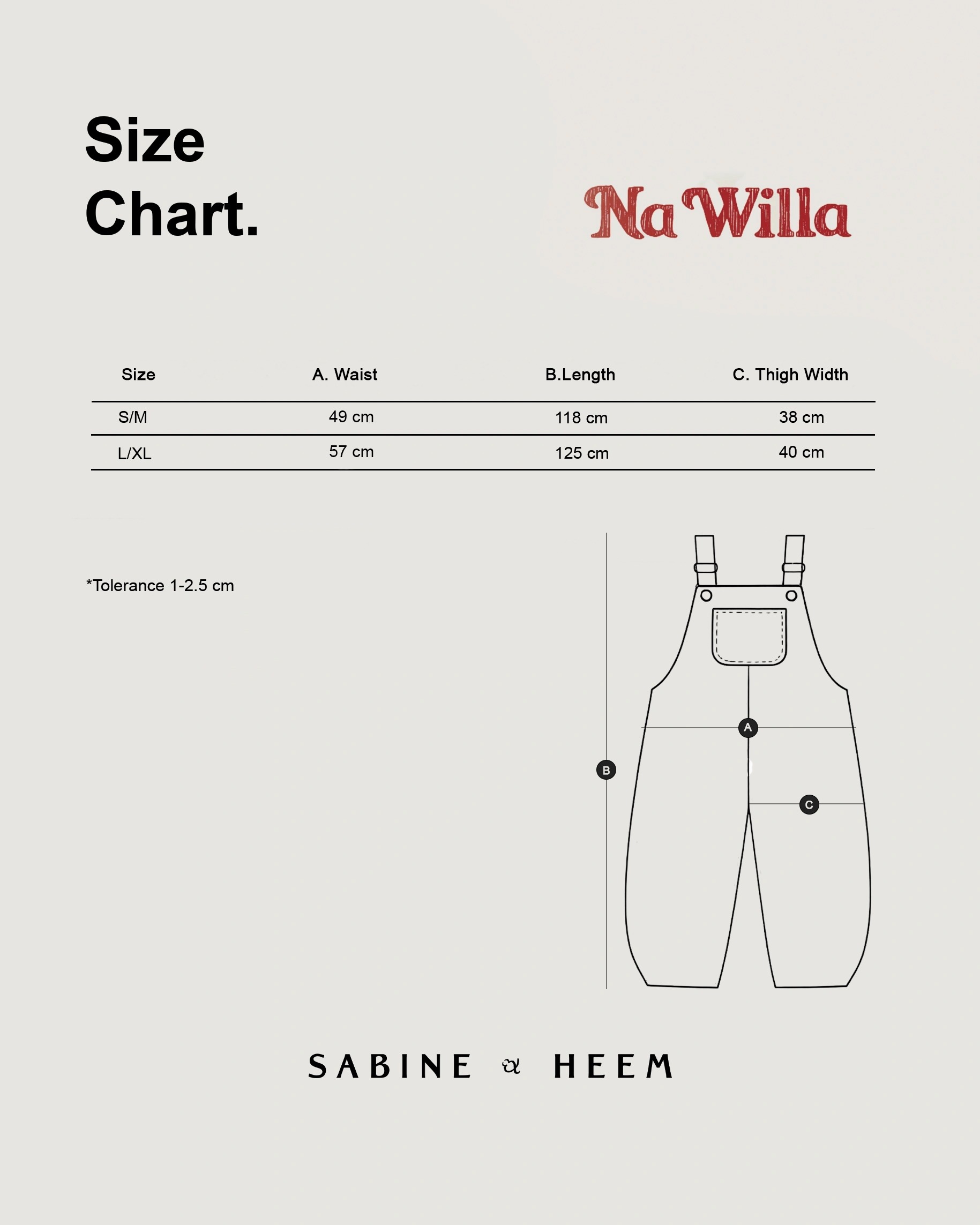 SABINE AND HEEM - NA WILLA - POLKADOT Ikan Overall - Adult - Maroon - Adult Overall