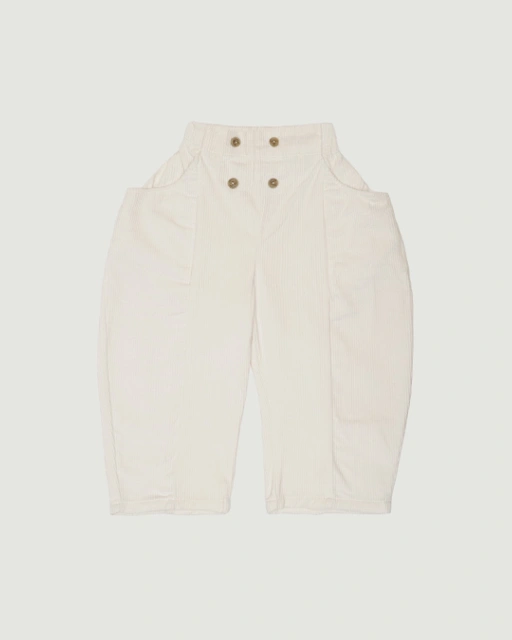 Image of SABINE AND HEEM - PIPPOPY Button Pants - Broken White - Kids Pants